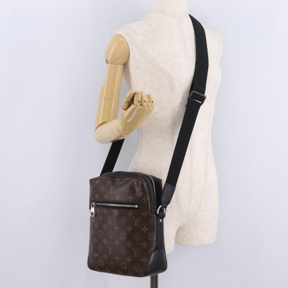 LOUIS VUITTON Monogram Macassar Torres PM Shoulder Bag M40635 LV Auth 206456A