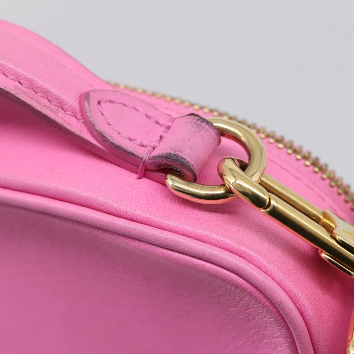 LOUIS VUITTON Utility Cross Body Bag Calf leather Pink M59244 LV Auth 206460V