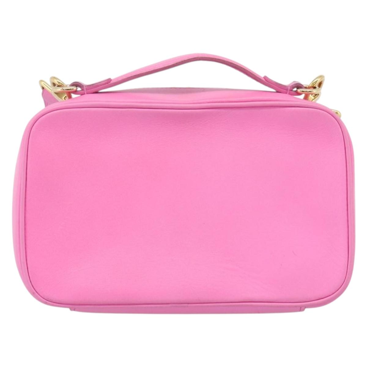 LOUIS VUITTON Utility Cross Body Bag Calf leather Pink M59244 LV Auth 206460V