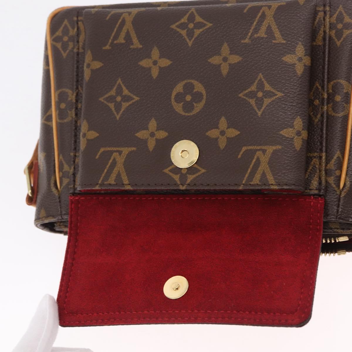 LOUIS VUITTON Monogram Viva Cite PM Shoulder Bag M51165 LV Auth 206462A