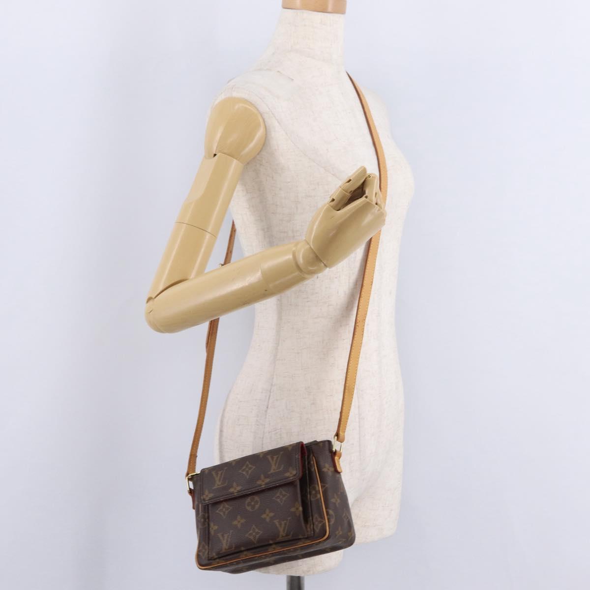 LOUIS VUITTON Monogram Viva Cite PM Shoulder Bag M51165 LV Auth 206462A