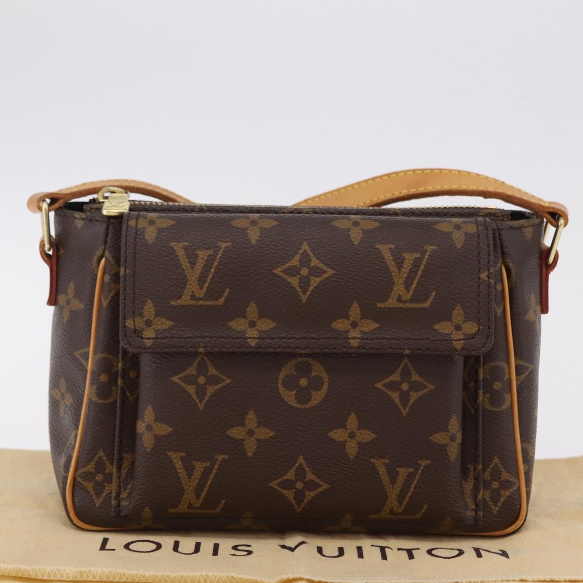 LOUIS VUITTON Monogram Viva Cite PM Shoulder Bag M51165 LV Auth 206462A