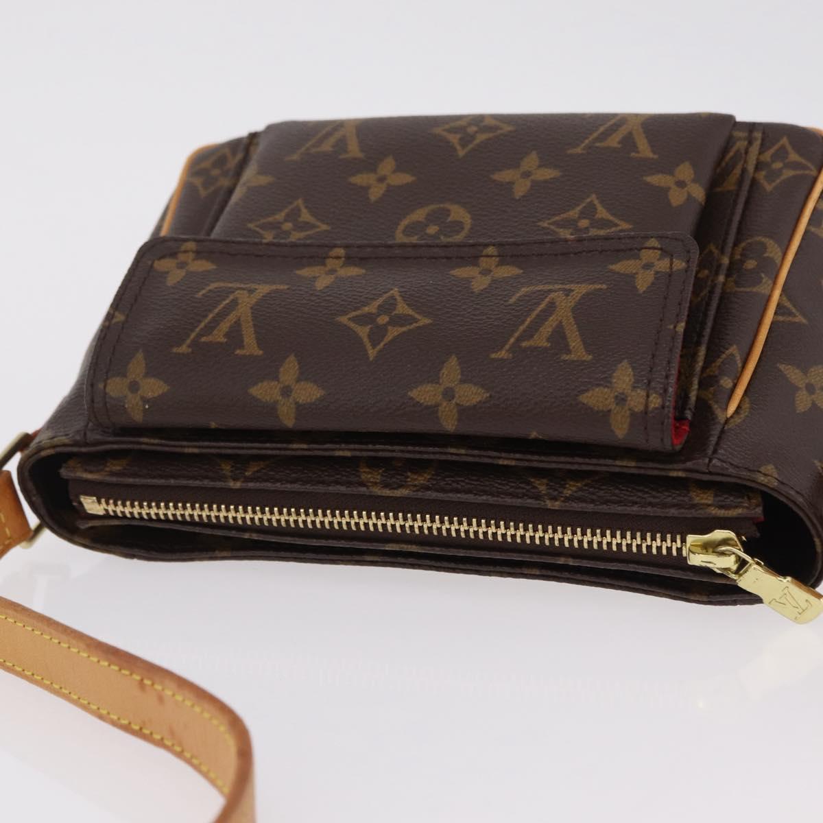 LOUIS VUITTON Monogram Viva Cite PM Shoulder Bag M51165 LV Auth 206462A