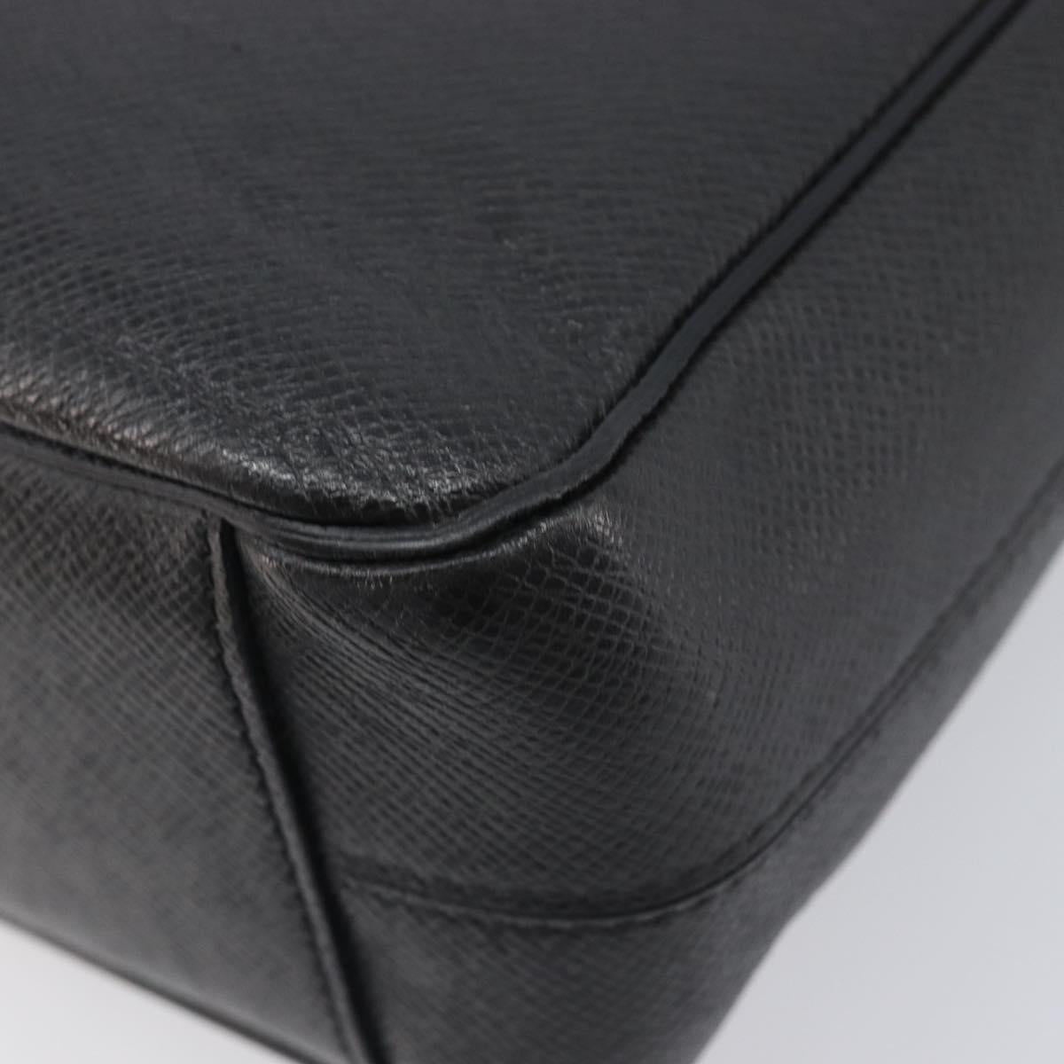 LOUIS VUITTON Taiga Roman MM Shoulder Bag Ardoise M32682 LV Auth 206484V