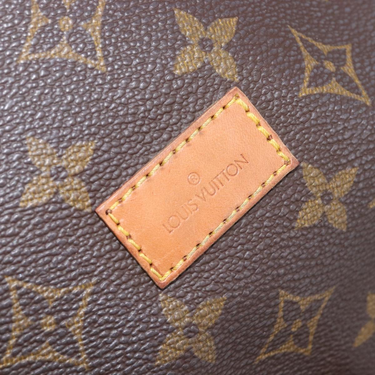 LOUIS VUITTON Monogram Saumur 30 Shoulder Bag M42256 LV Auth 206486
