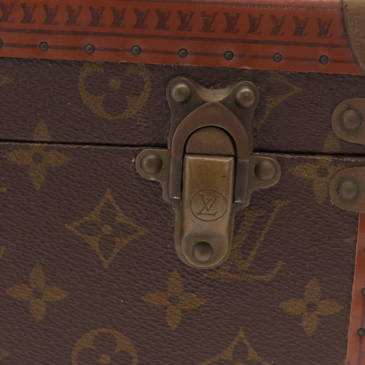 LOUIS VUITTON Monogram Cotoville 50 Trunk LV Auth 206492A