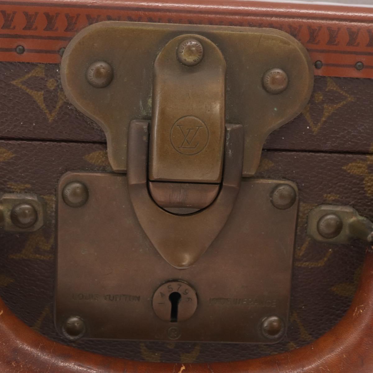 LOUIS VUITTON Monogram Cotoville 50 Trunk LV Auth 206492A