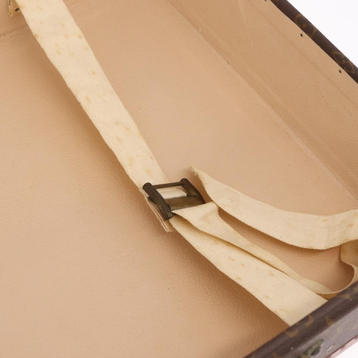 LOUIS VUITTON Monogram Cotoville 50 Trunk LV Auth 206492A