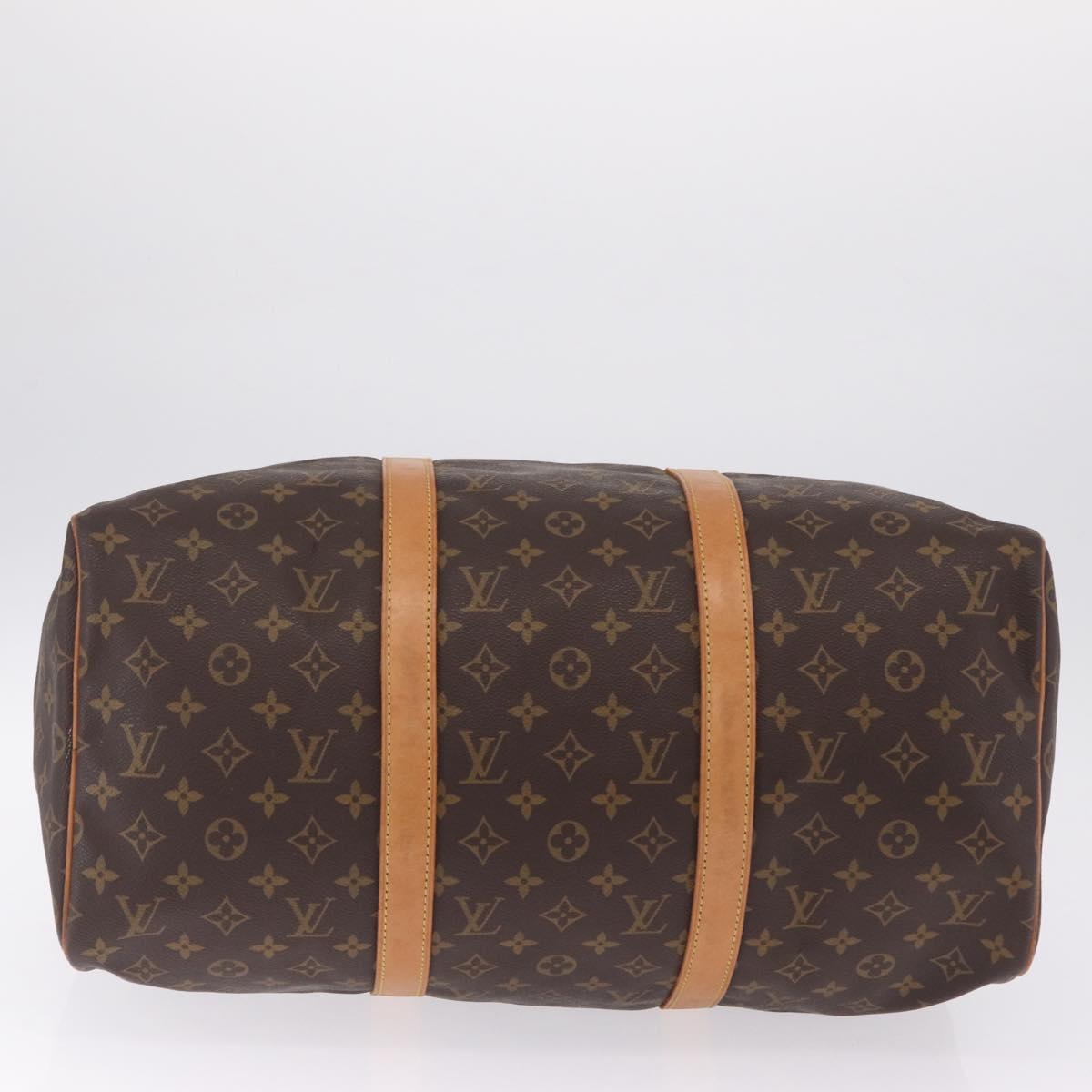 LOUIS VUITTON Monogram Sac Souple 45 Boston Bag M41624 LV Auth 206493A
