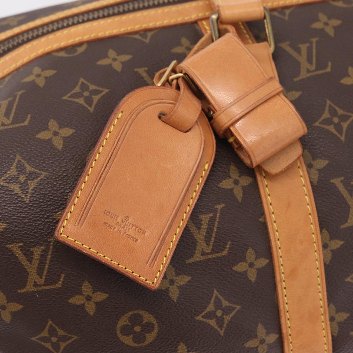 LOUIS VUITTON Monogram Sac Souple 45 Boston Bag M41624 LV Auth 206493A