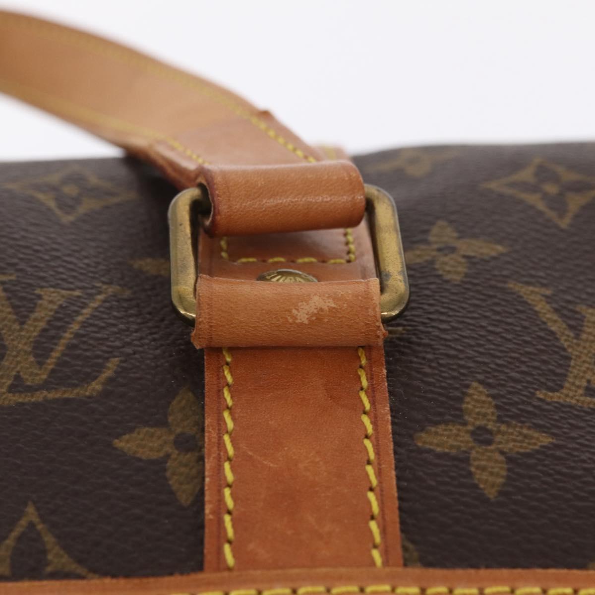 LOUIS VUITTON Monogram Sac Souple 45 Boston Bag M41624 LV Auth 206493A