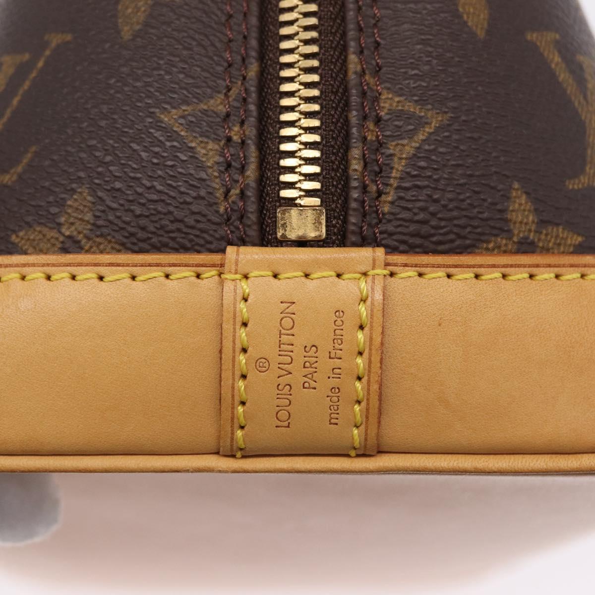 LOUIS VUITTON Monogram Alma Hand Bag M51130 LV Auth 206511A