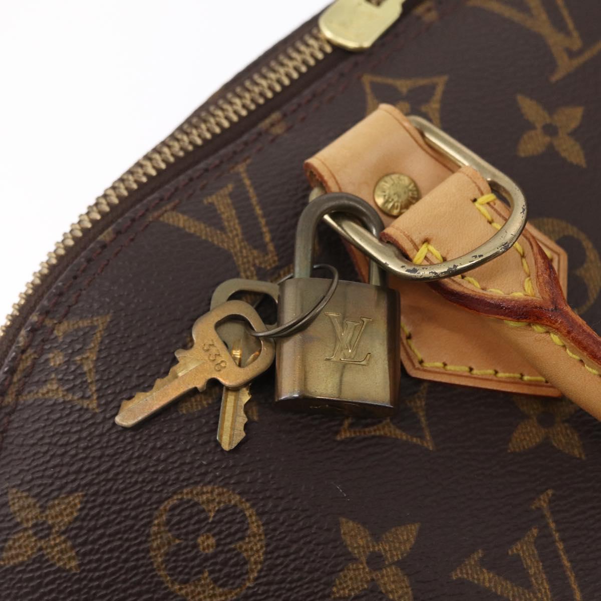 LOUIS VUITTON Monogram Alma Hand Bag M51130 LV Auth 206511A