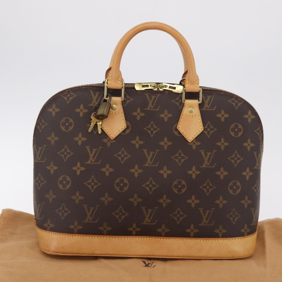 LOUIS VUITTON Monogram Alma Hand Bag M51130 LV Auth 206511A