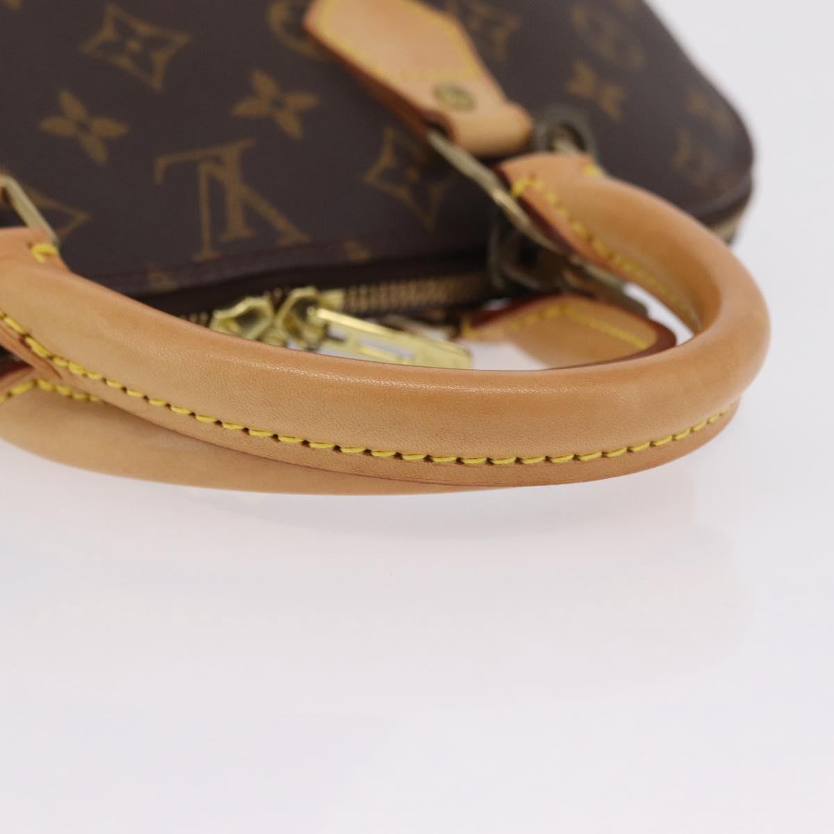 LOUIS VUITTON Monogram Alma Hand Bag M51130 LV Auth 206511A