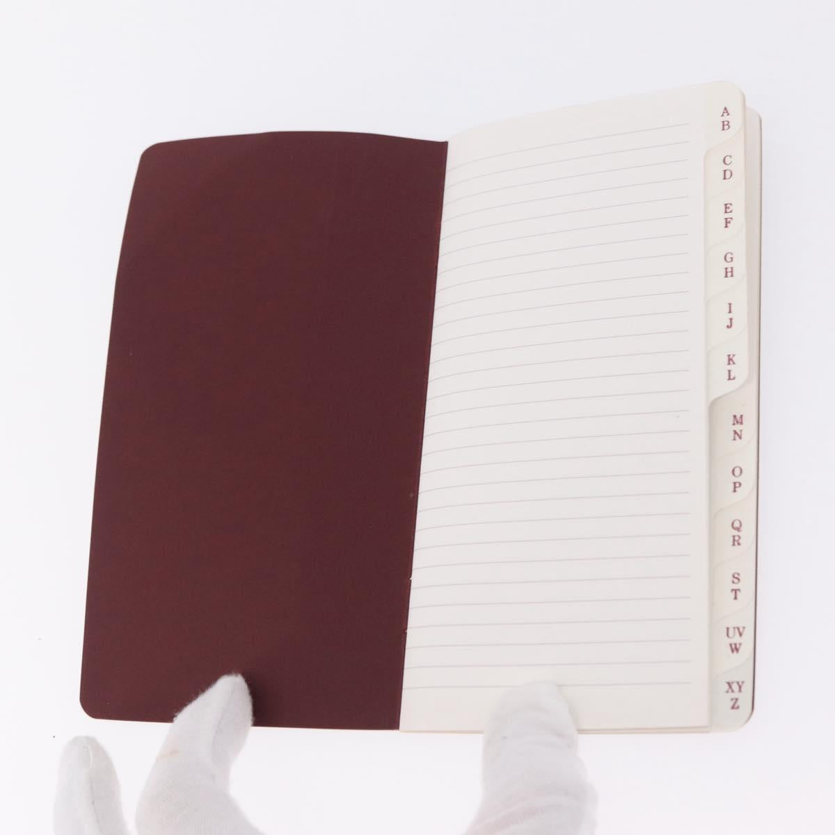 HERMES Agenda Vision Day Planner Cover Leather Blue Auth 206514M