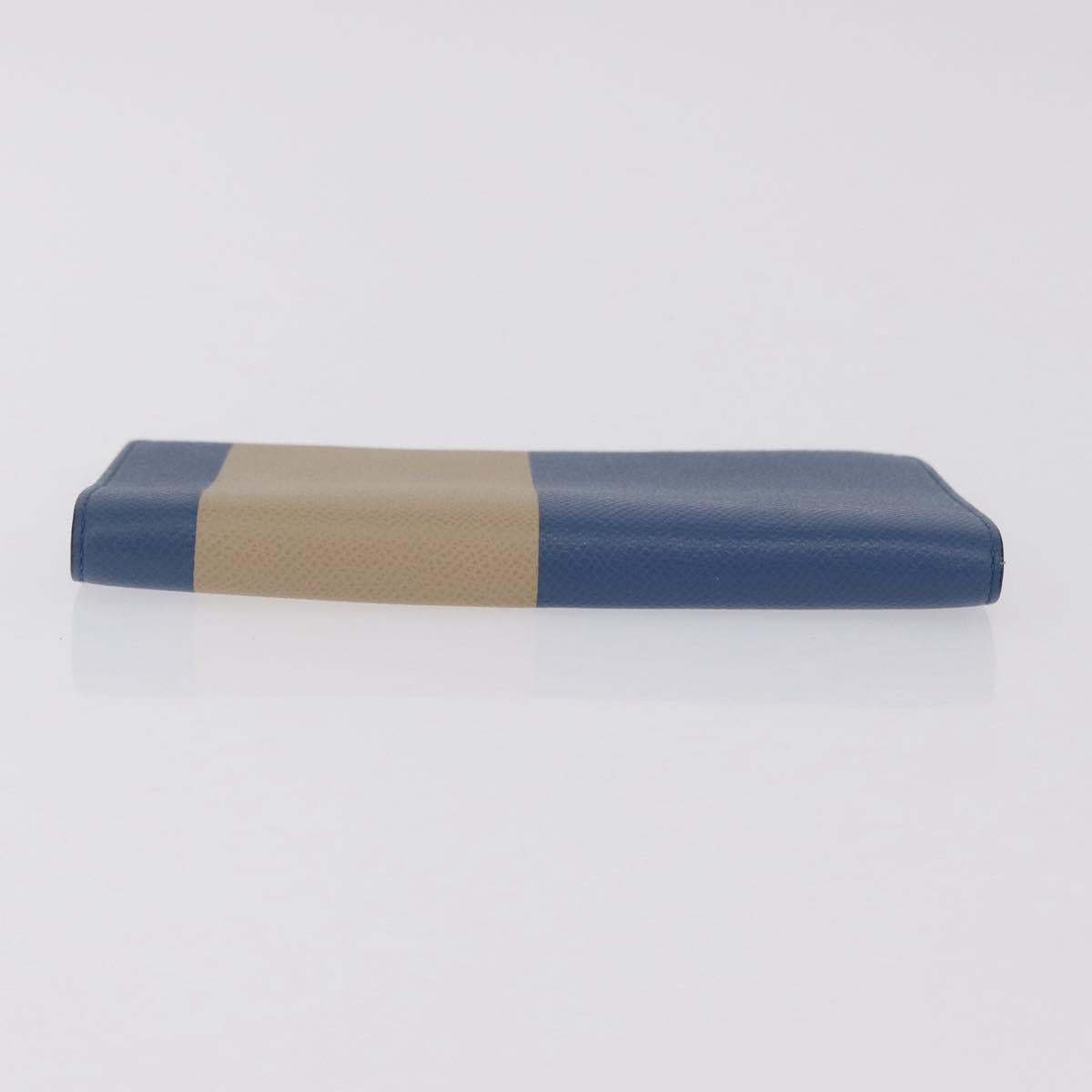 HERMES Agenda Vision Day Planner Cover Leather Blue Auth 206514M