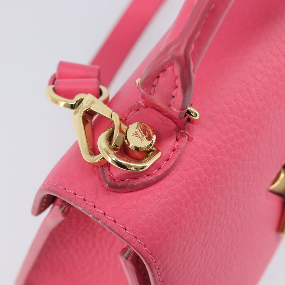 LOUIS VUITTON Twist One Handle BB Bag Taurillon Leather WS32352 LV Auth 206516M