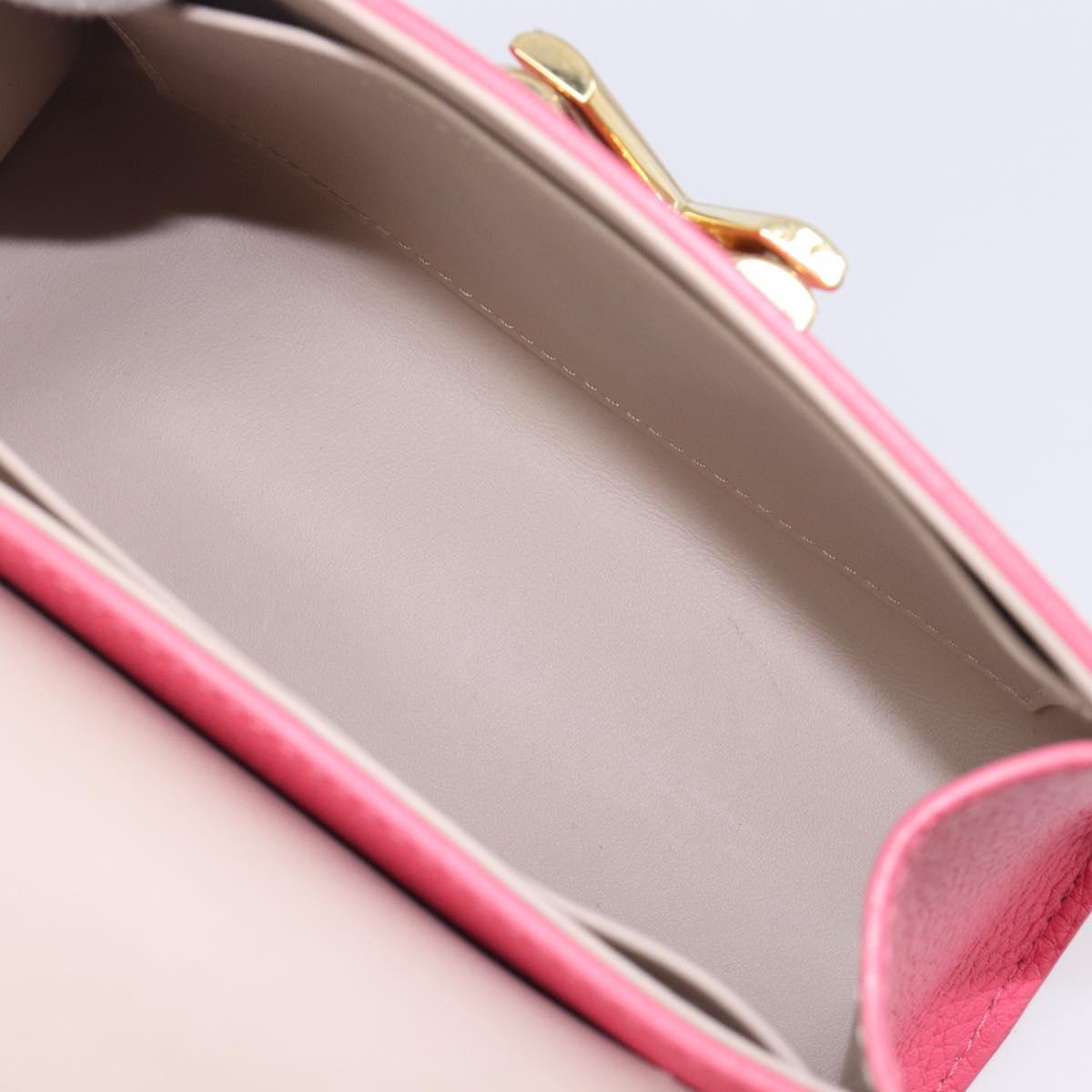 LOUIS VUITTON Twist One Handle BB Bag Taurillon Leather WS32352 LV Auth 206516M