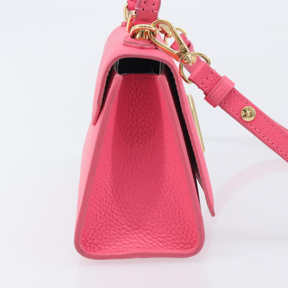 LOUIS VUITTON Twist One Handle BB Bag Taurillon Leather WS32352 LV Auth 206516M