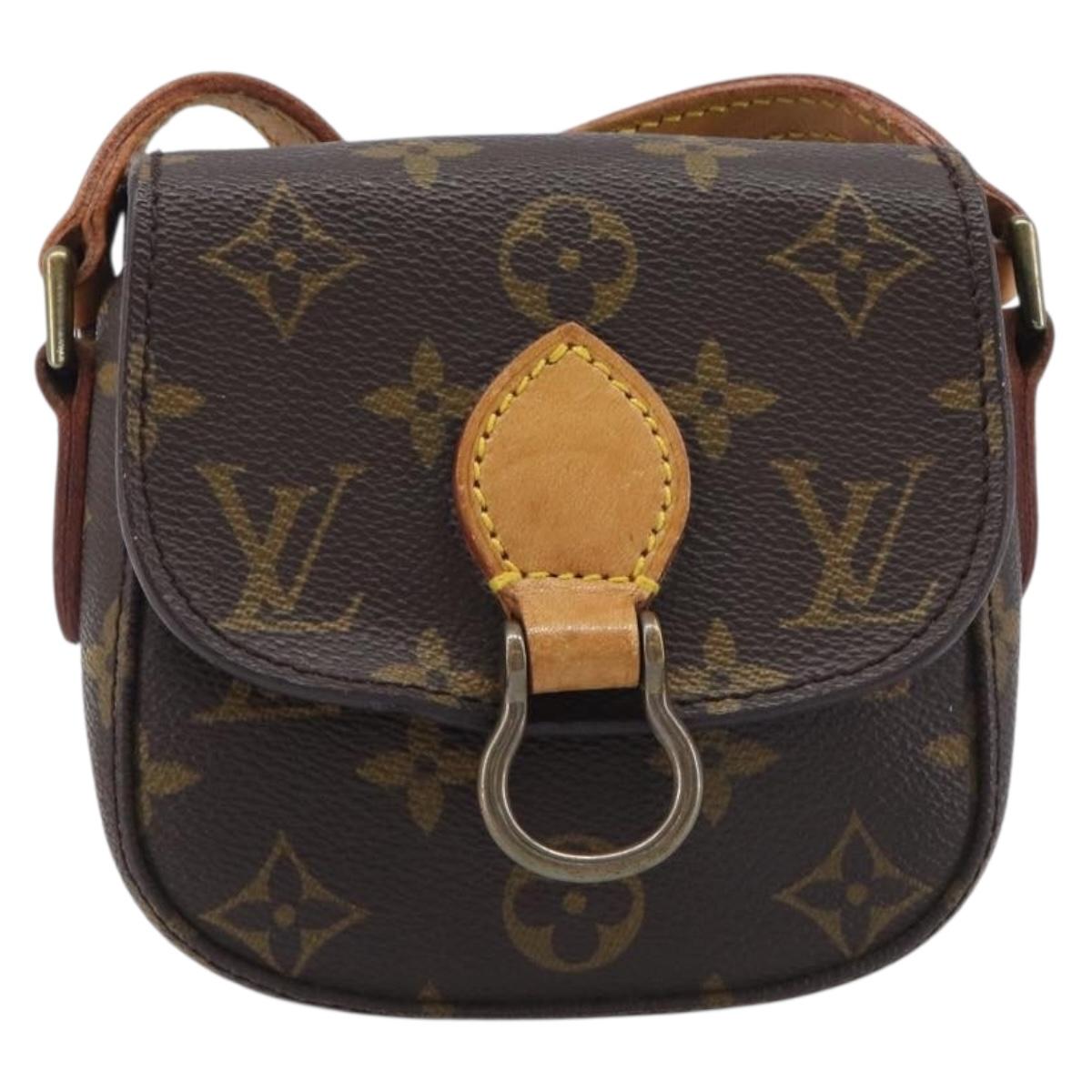 LOUIS VUITTON Monogram Bebe Monogram Saint Cloud Bag M51245 LV Auth 206520A