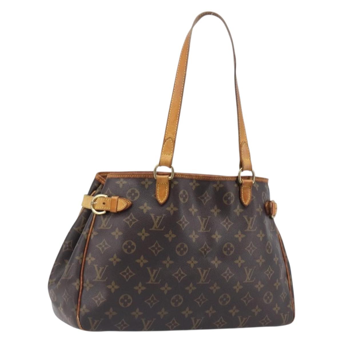 LOUIS VUITTON Monogram Batignolles Horizontal Tote Bag M51154 LV Auth 206525