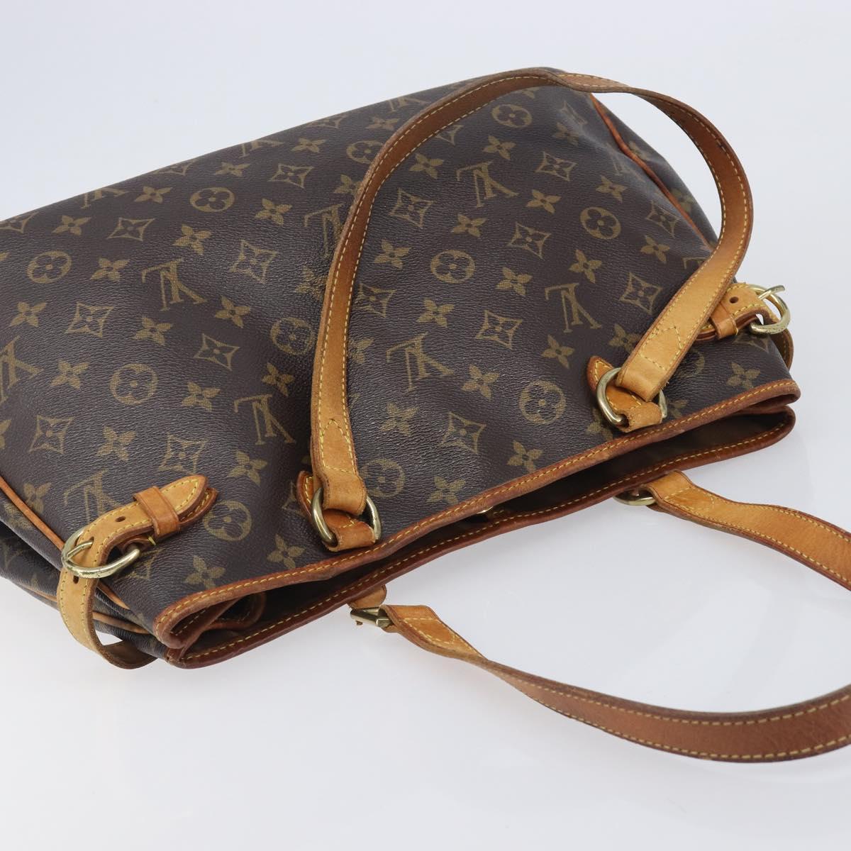 LOUIS VUITTON Monogram Batignolles Horizontal Tote Bag M51154 LV Auth 206525
