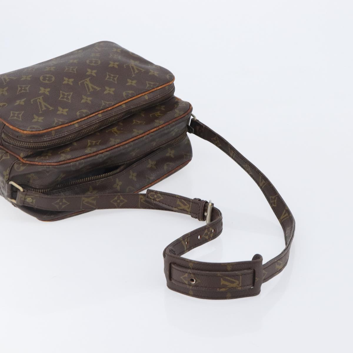 LOUIS VUITTON Monogram Nile Shoulder Bag M45244 LV Auth 206551