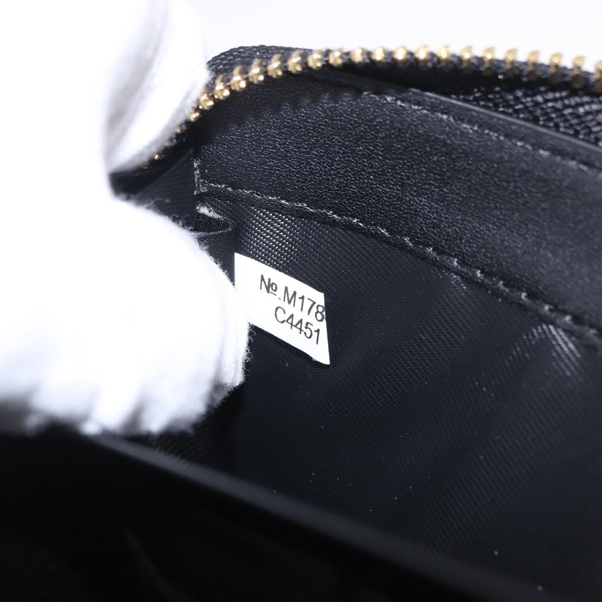 Coach Long Wallet Leather Auth 206558A