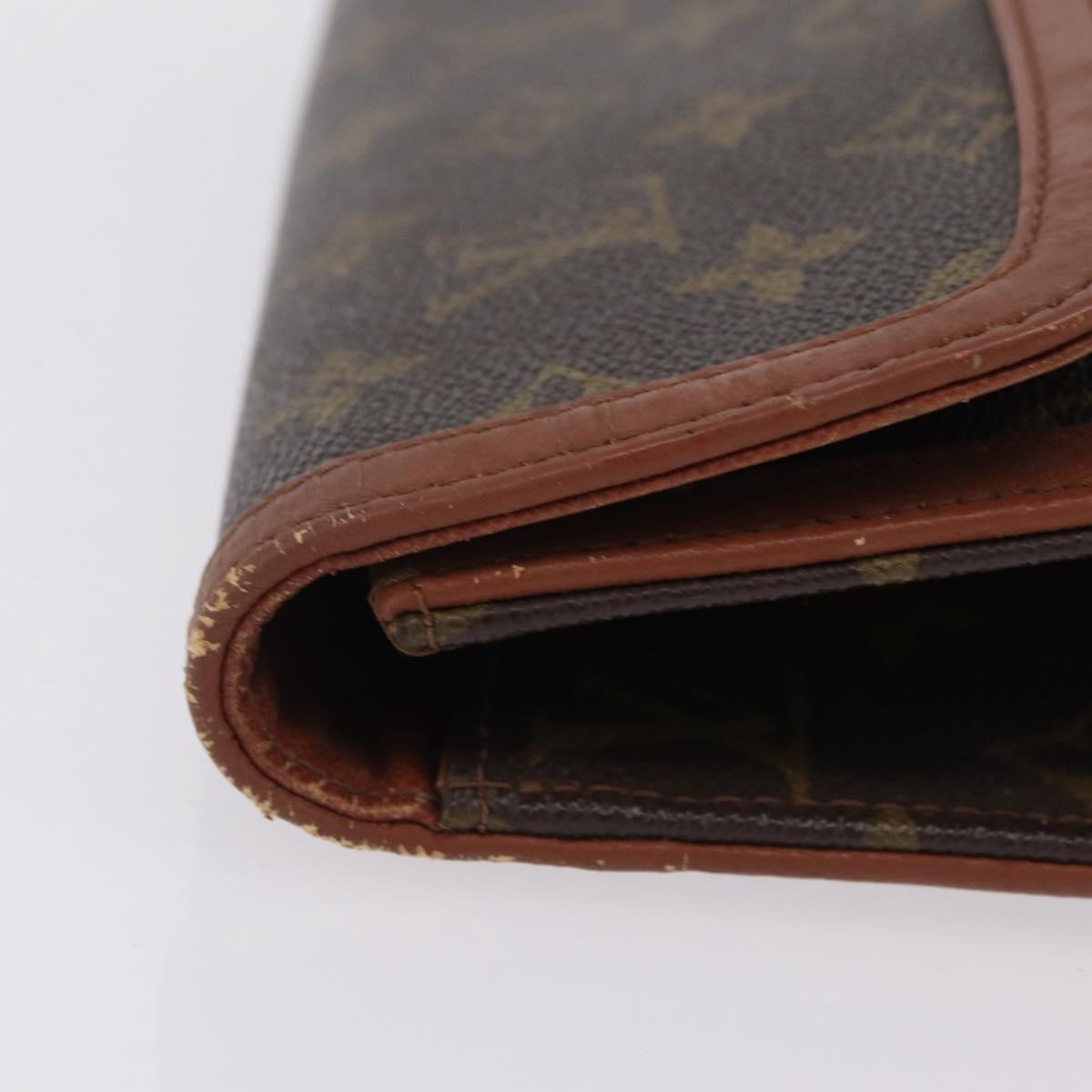 LOUIS VUITTON Monogram Pochette Dam GM Clutch Bag M51810 LV Auth 206574