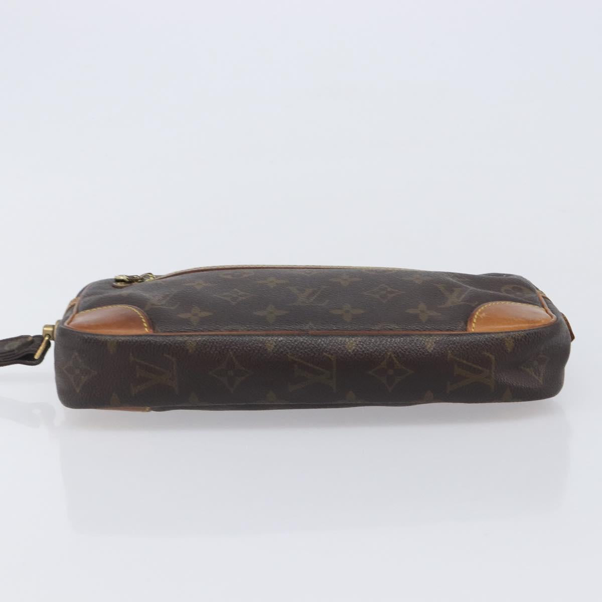 LOUIS VUITTON Monogram Marly Dragonne PM Clutch Bag M51827 LV Auth 206614