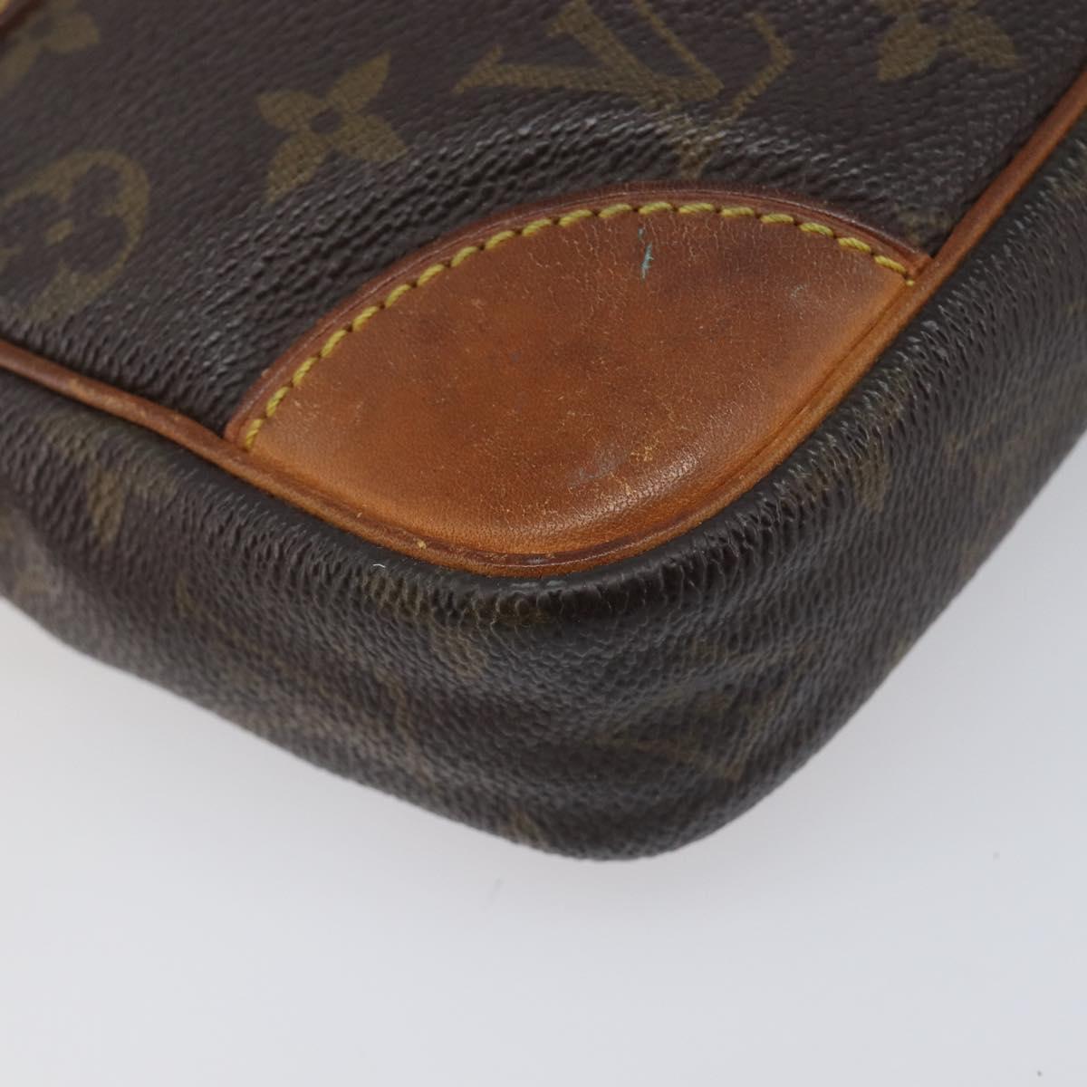 LOUIS VUITTON Monogram Marly Dragonne PM Clutch Bag M51827 LV Auth 206614