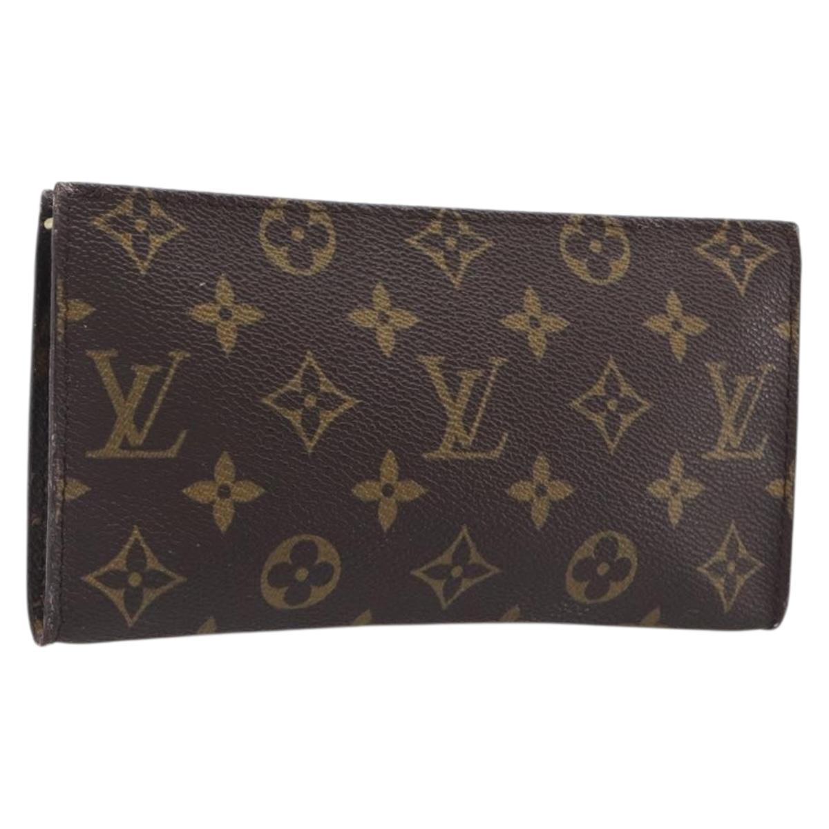 LOUIS VUITTON Monogram Bucket GM Pouch Accessory Pouch LV Auth 206616