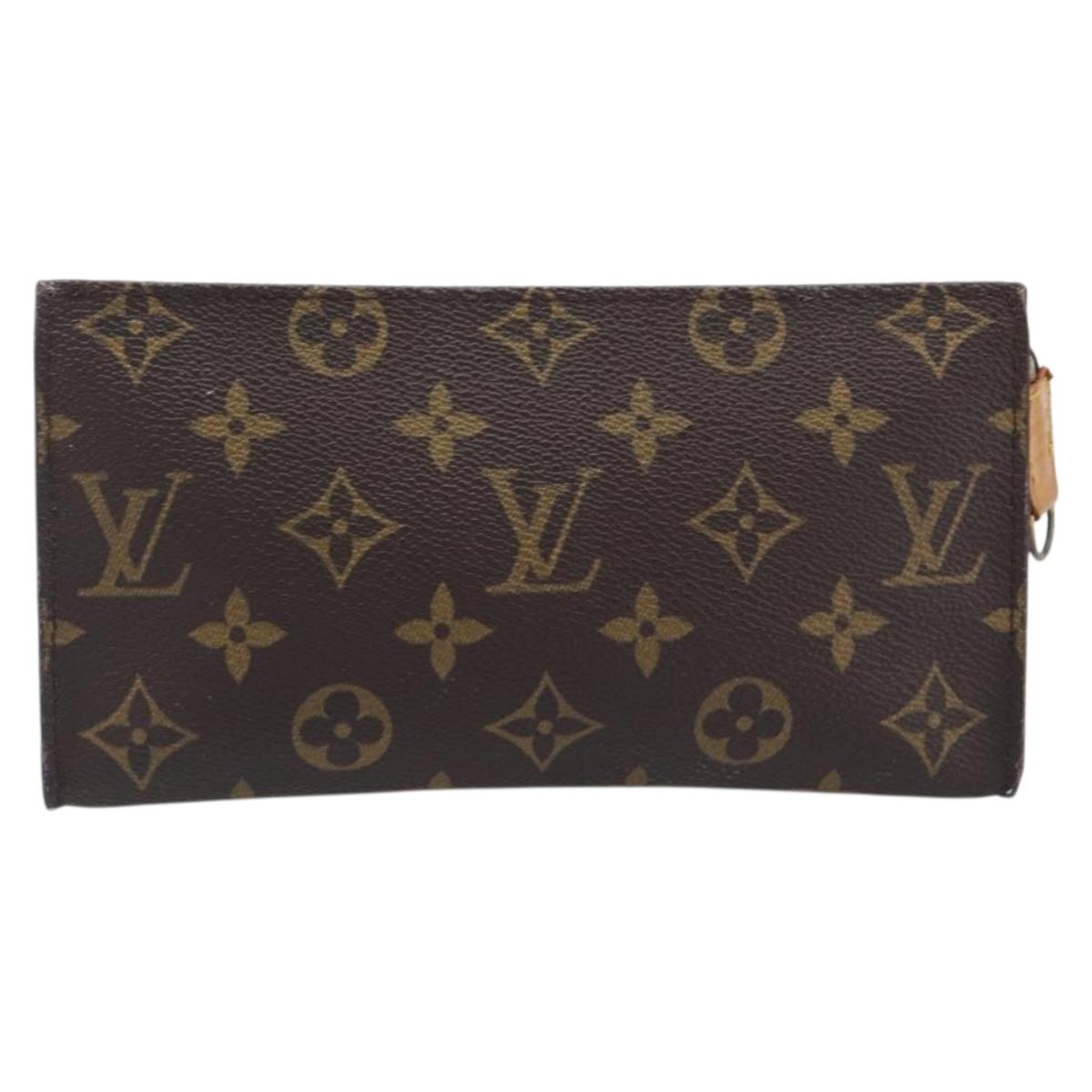 LOUIS VUITTON Monogram Bucket GM Pouch Accessory Pouch LV Auth 206616