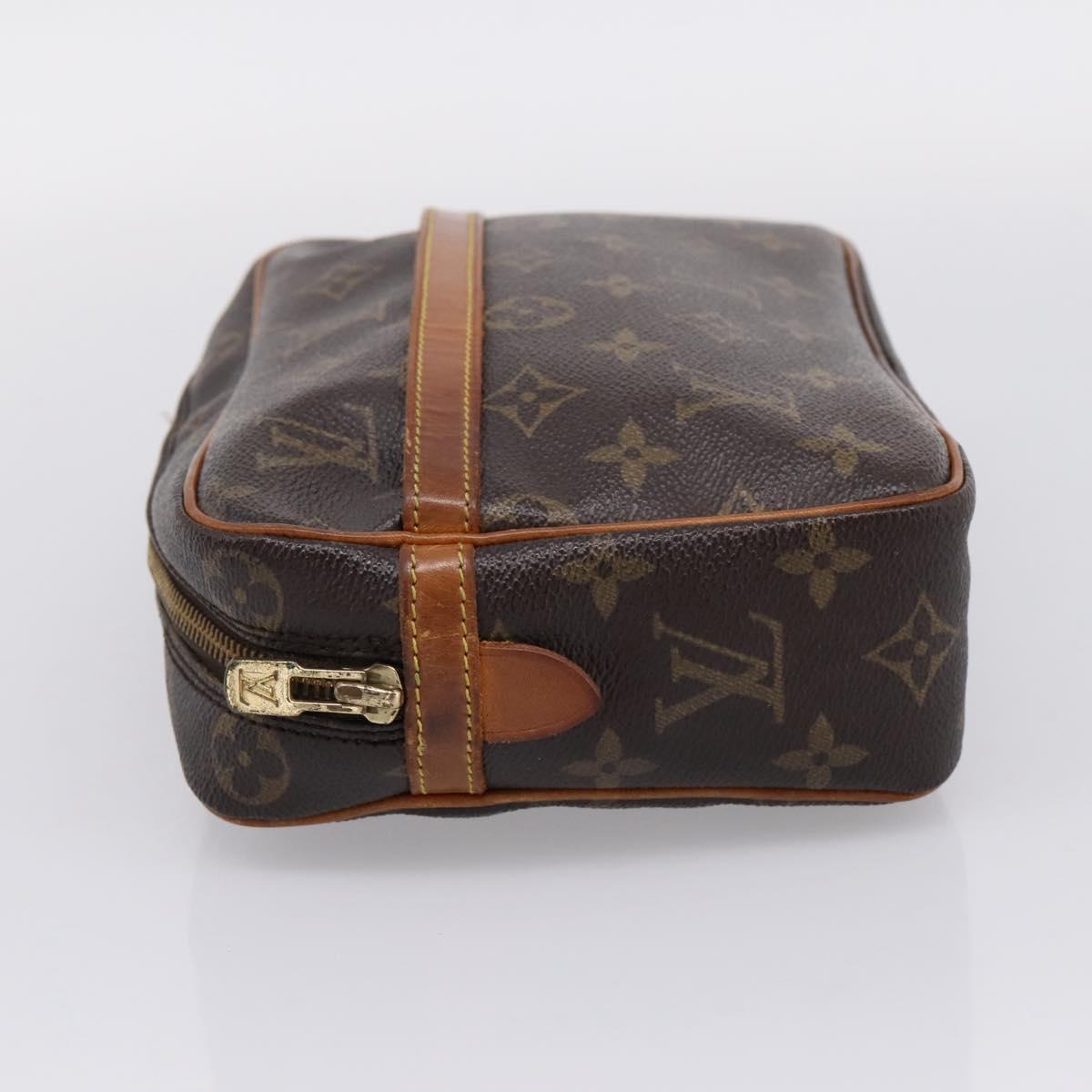 LOUIS VUITTON Monogram Compiegne 23 Clutch Bag M51847 LV Auth 206617
