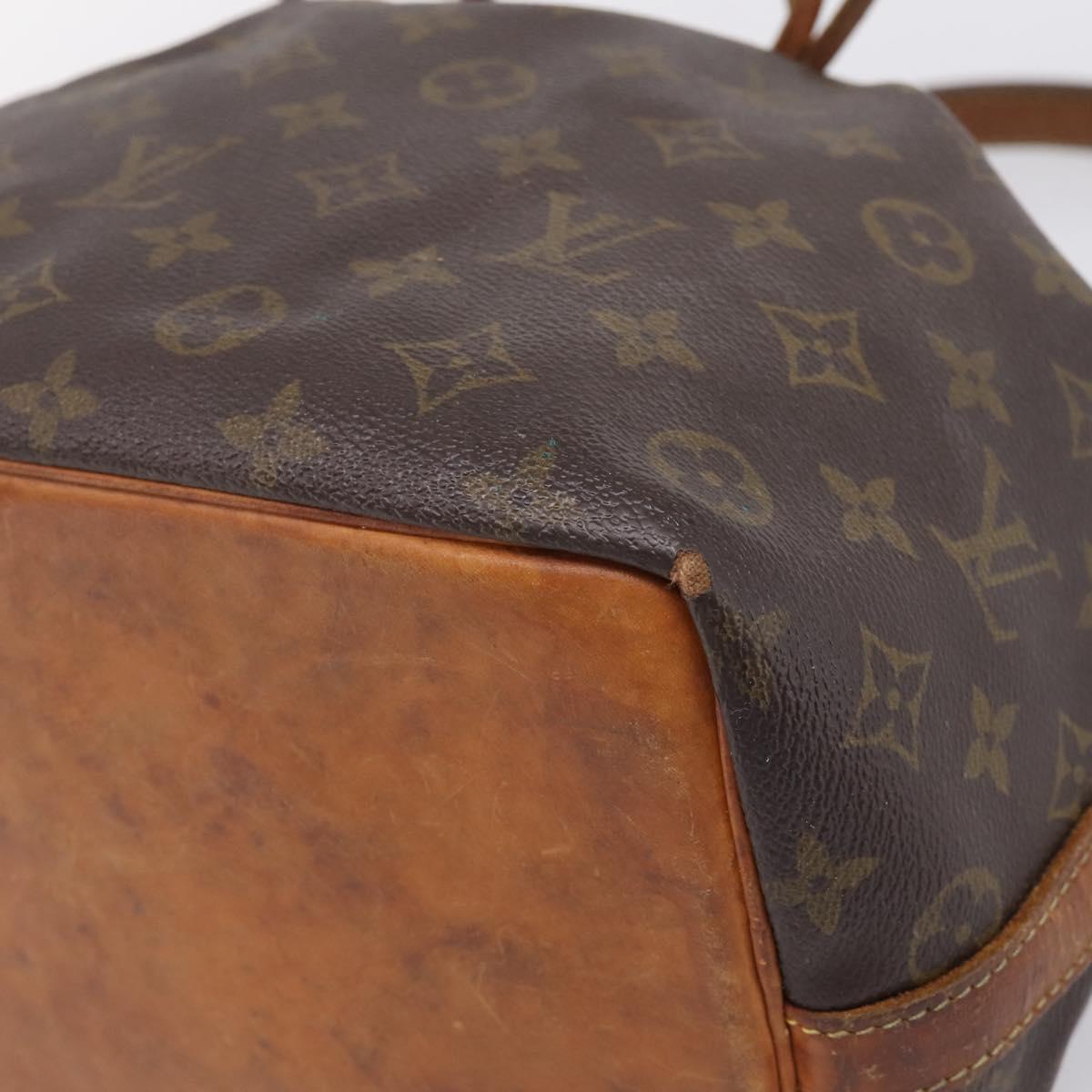 LOUIS VUITTON Monogram Petit Noe Shoulder Bag M42226 LV Auth 206621
