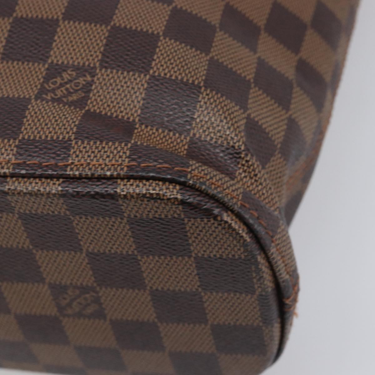 LOUIS VUITTON Damier Ebene Vavin GM Tote Bag N51169 LV Auth 206622A