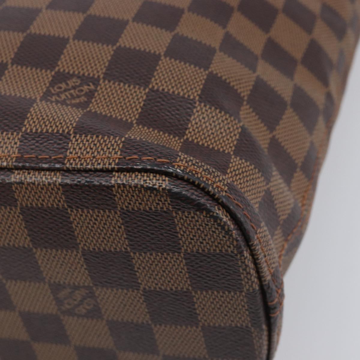 LOUIS VUITTON Damier Ebene Vavin GM Tote Bag N51169 LV Auth 206622A