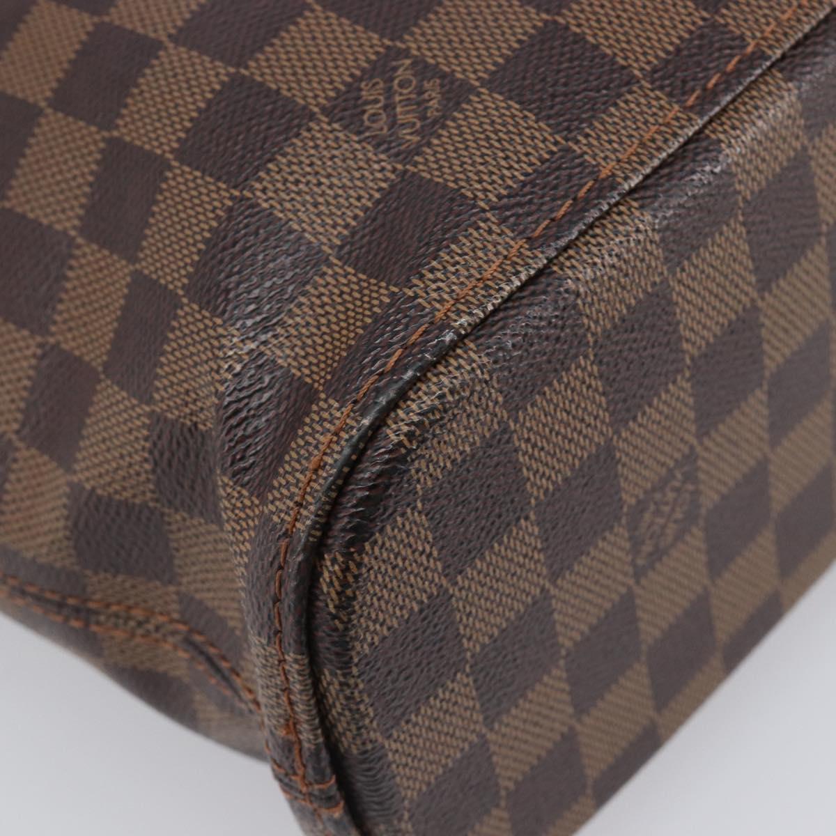 LOUIS VUITTON Damier Ebene Vavin GM Tote Bag N51169 LV Auth 206622A