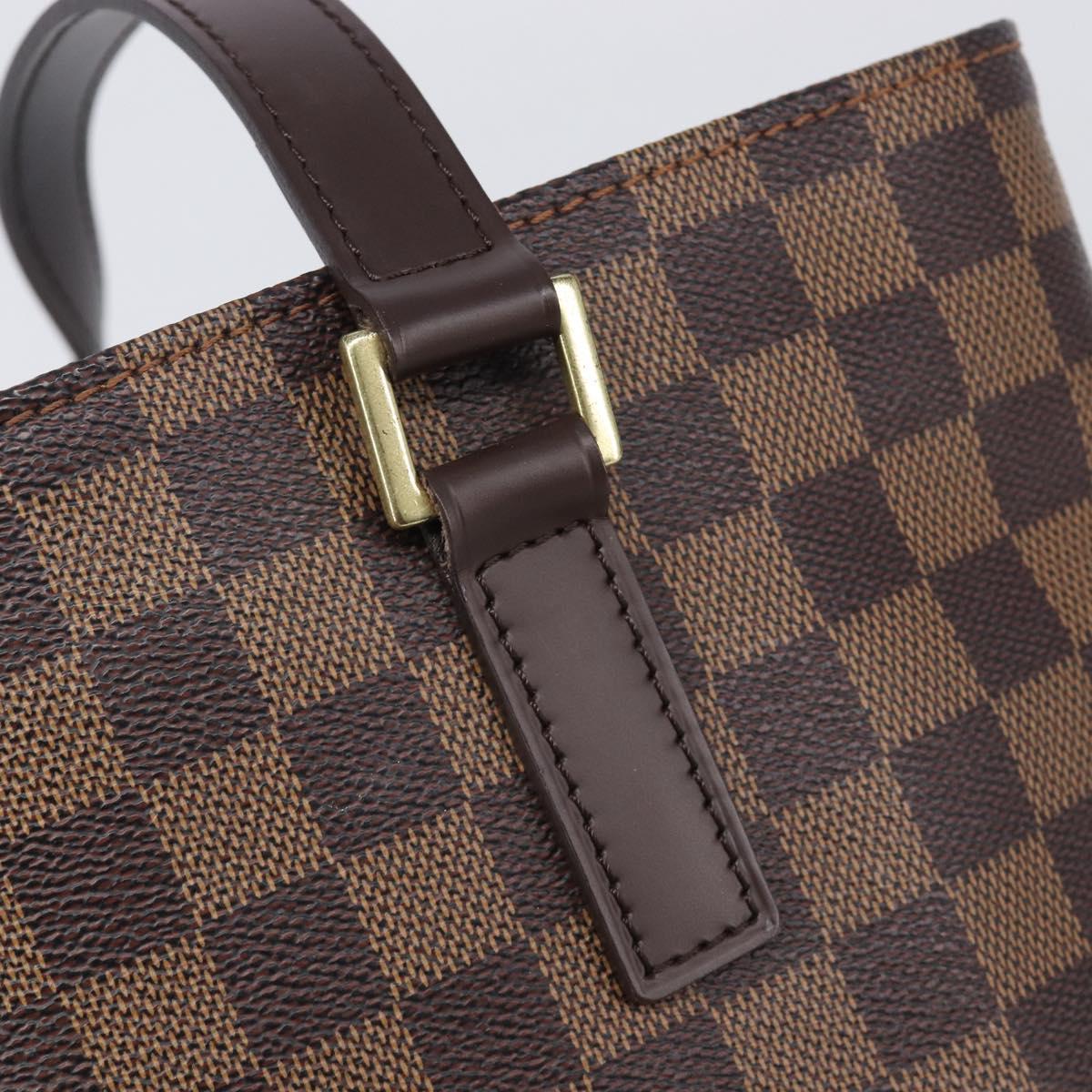 LOUIS VUITTON Damier Ebene Vavin GM Tote Bag N51169 LV Auth 206622A