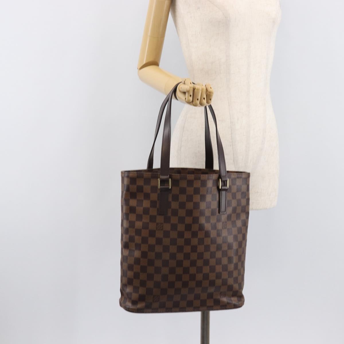 LOUIS VUITTON Damier Ebene Vavin GM Tote Bag N51169 LV Auth 206622A
