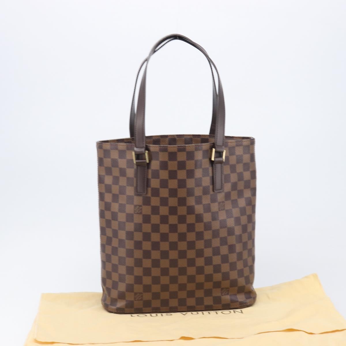 LOUIS VUITTON Damier Ebene Vavin GM Tote Bag N51169 LV Auth 206622A