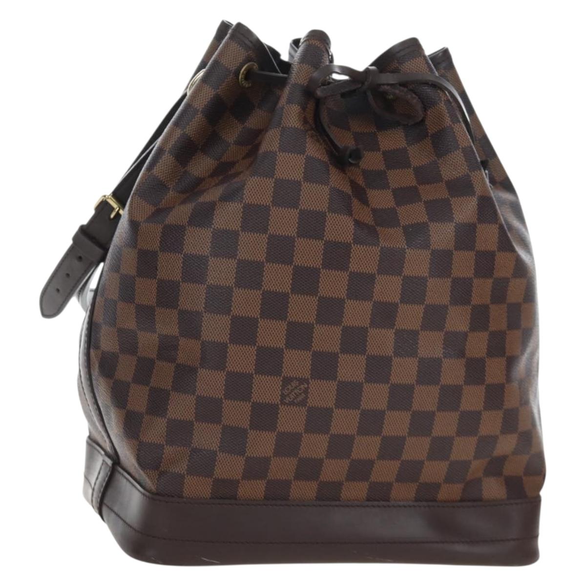 LOUIS VUITTON Damier Ebene Noe Shoulder Bag SPO N42229 LV Auth 206623SAV