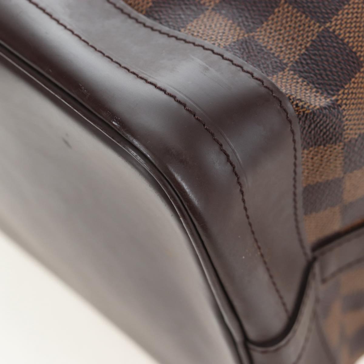 LOUIS VUITTON Damier Ebene Noe Shoulder Bag SPO N42229 LV Auth 206623SAV