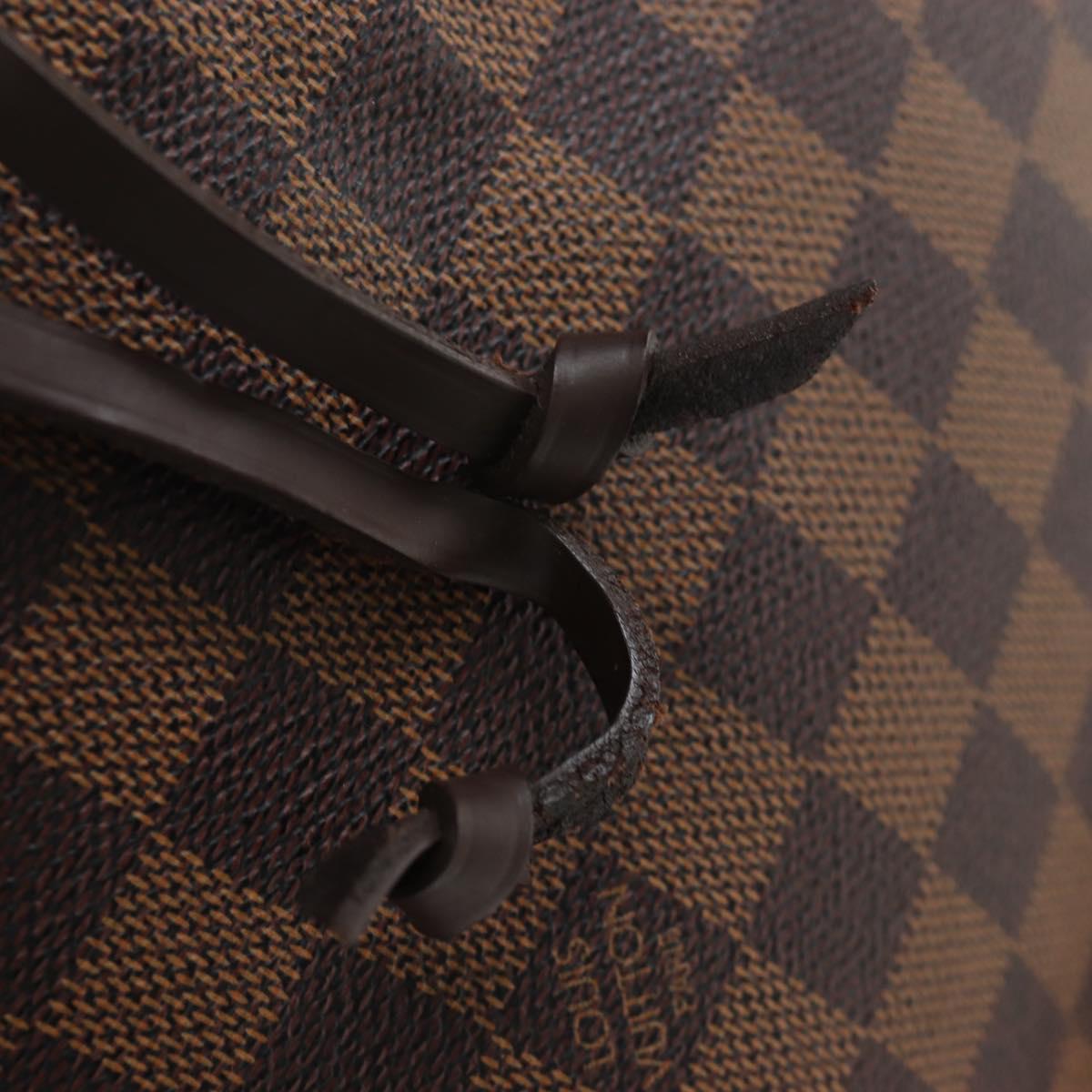 LOUIS VUITTON Damier Ebene Noe Shoulder Bag SPO N42229 LV Auth 206623SAV