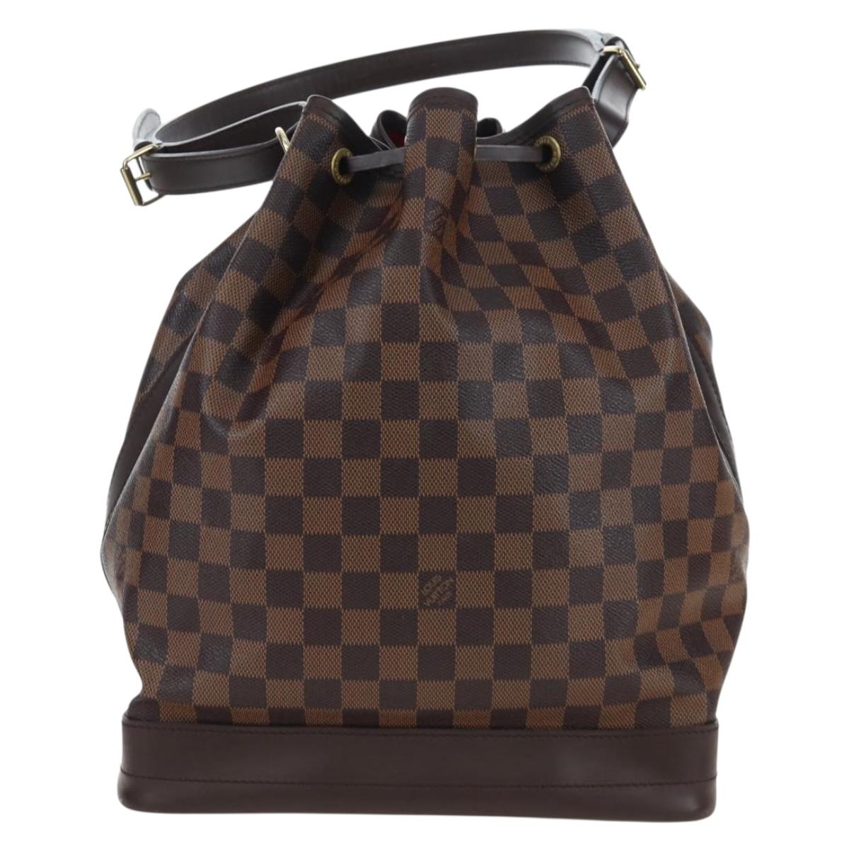 LOUIS VUITTON Damier Ebene Noe Shoulder Bag SPO N42229 LV Auth 206623SAV