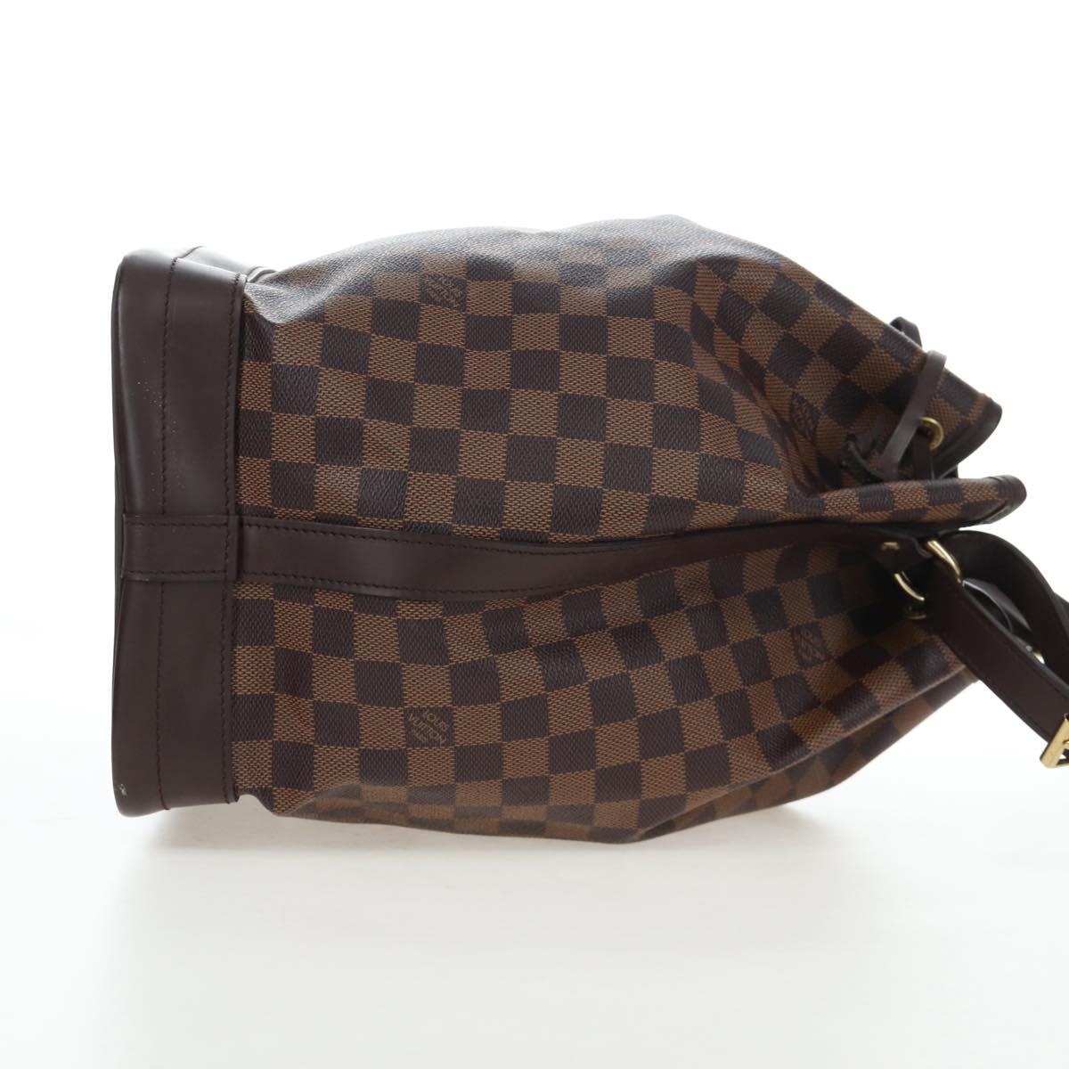 LOUIS VUITTON Damier Ebene Noe Shoulder Bag SPO N42229 LV Auth 206623SAV