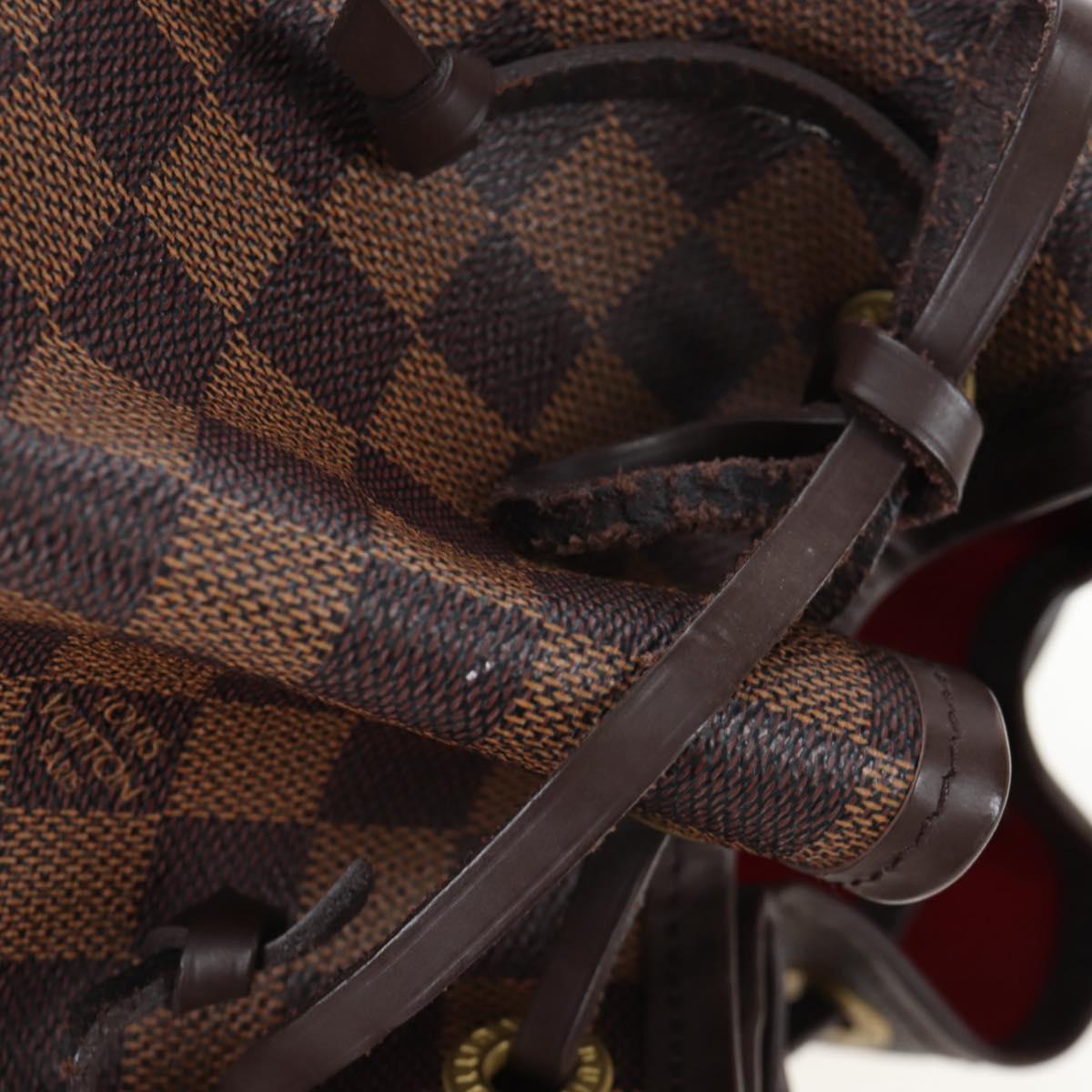 LOUIS VUITTON Damier Ebene Noe Shoulder Bag SPO N42229 LV Auth 206623SAV