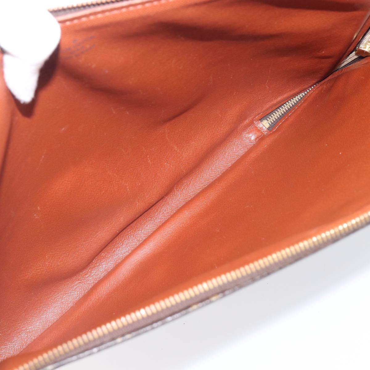 LOUIS VUITTON Monogram Posh Documents Clutch Bag LV Auth 206625