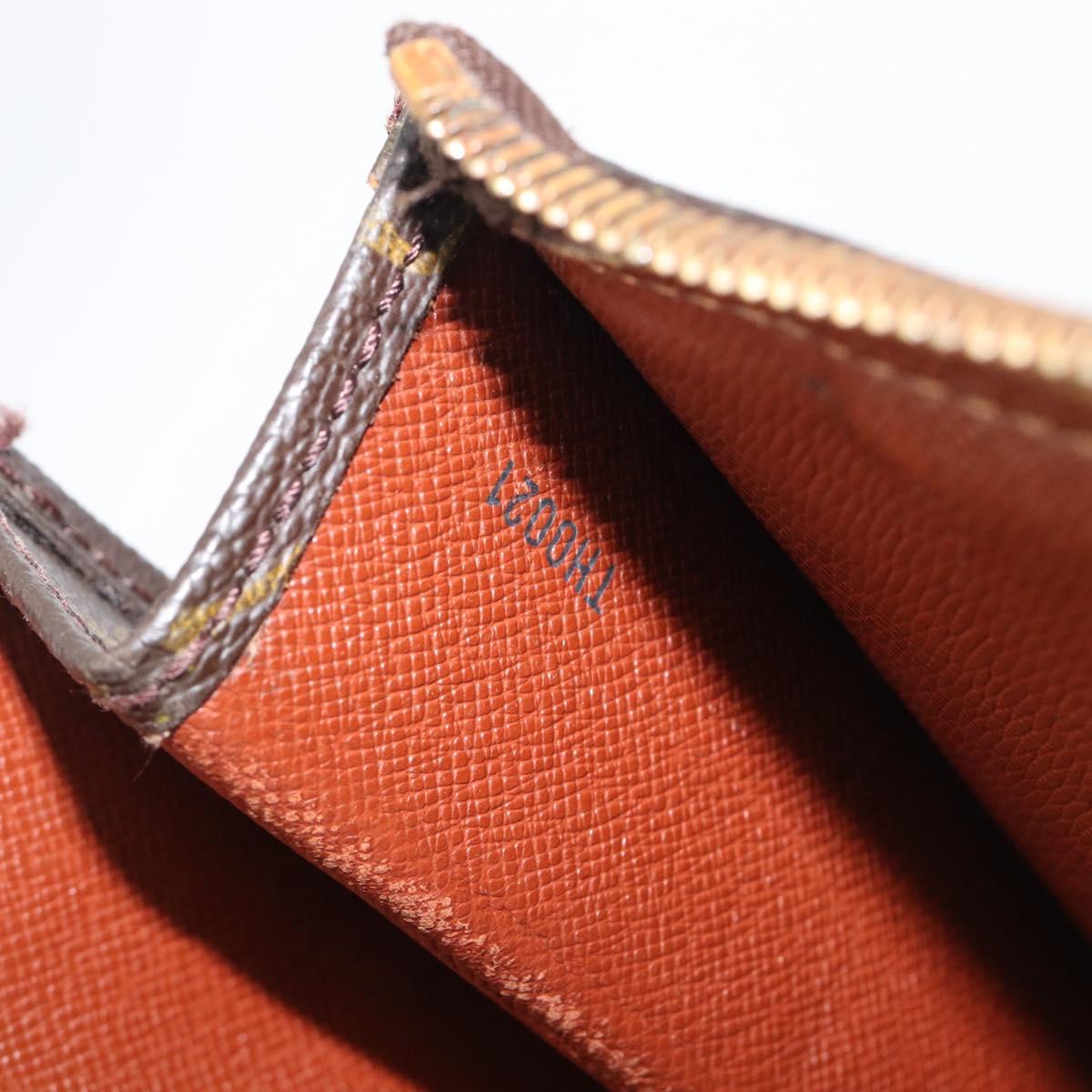 LOUIS VUITTON Monogram Posh Documents Clutch Bag LV Auth 206625